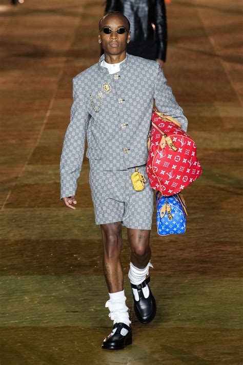 louis vuitton pharrell runway|louis vuitton pharrell blazer.